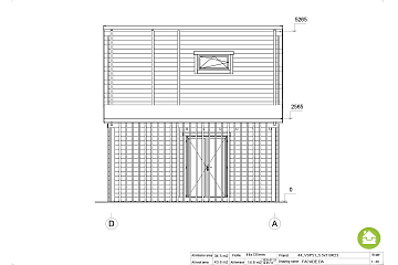 Chalet en bois habitable ORENS VSP51
