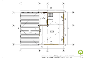 Chalet en bois habitable ORENS VSP51