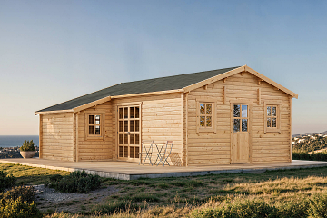Chalet en bois habitable CHARIGNY VSP7