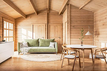 Chalet en bois habitable CHARIGNY VSP7
