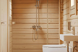 Chalet en bois habitable BARS VSP7.1, 40m2, 44mm, 58mm, RE2020, habitable1