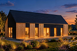 Maison 62 m² en bois kit RE2020 avec permis de construire CABOURG   V24.1_A2_Mix