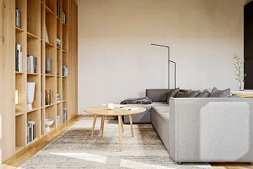 Maison 59 m² ossature bois résidentielle LIBORNE V16_A2_Mix