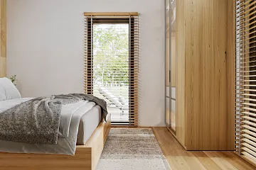 Maison 59 m² ossature bois résidentielle LIBORNE V16_A2_Mix
