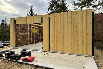 Maison 54 m² ossature bois résidentielle RODEZ V8_A1