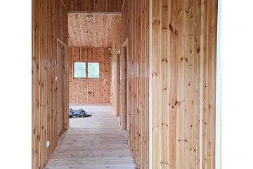 Maison 49 m² en bois kit RE2020 avec permis de construire GRENOBLE V3_A1
