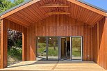 Maison ossature bois ORANGE V2_A1, 45m2, 11,1x5,8, construction rapide, personnalisable, éco-énergétique