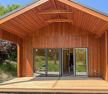 Galerie photos – Maison en bois moderne 44 m² ORANGE V2_A1 : des
