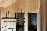 Maison 44 m² en bois kit RE2020 avec permis de construire ORANGE V2_A1, 44 m2