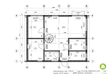 Maison 70 m² en bois kit RE2020 avec permis de construire SULLY V12_A4_Mix