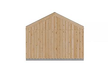 Maison 24 m² en bois kit RE2020 avec permis de construire ANNECY V7_A1