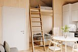 Maison 24 m² en bois kit RE2020 avec permis de construire ANNECY V7_A1