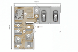 Maison 127 m² en bois kit RE2020 avec permis de construire JULLY V31_A4_Mix
