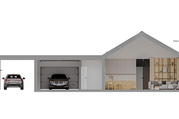 Maison 127 m² en bois kit RE2020 avec permis de construire JULLY V31_A4_Mix