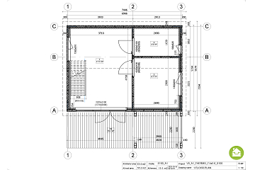 Maison 54 m² en bois kit RE2020 avec permis de construire RODEZ V8_A1 Maison 54 m² en bois kit RE2020 avec permis de construire RODEZ V8_A1