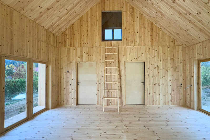 Un chalet en bois habitable, chaleureux et sur mesure