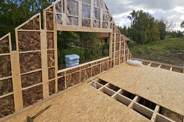 Maison 70 m² en bois kit RE2020 avec permis de construire MENDE V12_A1