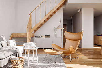 Maison 97 m² en bois kit RE2020 avec permis de construire QUIMPER V17_A1