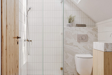 Maison 97 m² en bois kit RE2020 avec permis de construire QUIMPER V17_A1