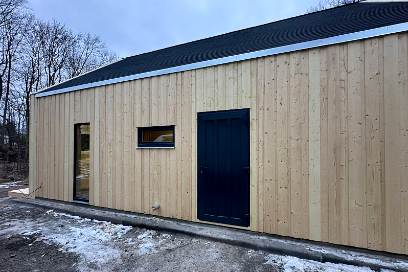 Maison 70 m² en bois kit RE2020 avec permis de construire MENDE V12_A1