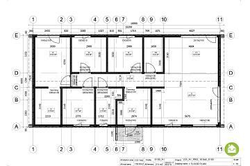 Maison 113 m² en bois kit RE2020 avec permis de construire NYONS   V25_A1