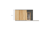 Maison 43 m² en bois kit RE2020 avec permis de construire GAP  V22_A2_Mix