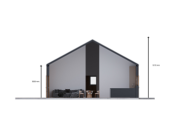 Maison 92 m² en bois isolé RE2020 avec permis de construire OUST V26_A1