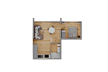 Maison 68 m² en bois kit RE2020 avec permis de construire LAURAC V11_A1_Mix2