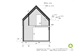 Maison 58 m² en bois kit RE2020 avec permis de construire COLMAR V14.1_A1