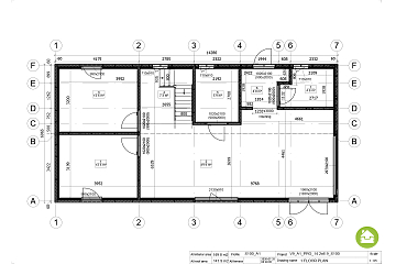 Maison 150 m² en bois kit RE2020 avec permis de construire GRASSE   V9_A1