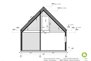 Maison 150 m² en bois kit RE2020 avec permis de construire GRASSE   V9_A1