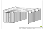 Carport bois DINSAC C1.2, 31 m2, acheter, façade1