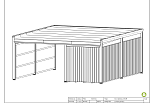 Carport bois DINSAC C1.2, 31 m2, acheter, façade2