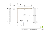 Abri de jardin ASSIGNY SN9.2, 44 mm, 13 m2, direct usine, plan de RDC