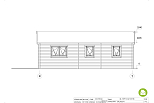 Chalet en bois habitable NANCES VSP15, 47m2, 44mm, 58mm, RE2020, promotion, facade2