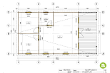 Chalet en bois habitable ARLY VSP18, 47m2, 44mm, 58mm, RE2020, habitable, plan de RDC