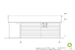 Chalet de jardin NERIGNAC VSP33, 17m2, 44mm, 58mm, RE2020, acheter, facade2