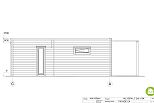 Chalet en bois CHAUMONT VSP41, 48m2, 44mm, 58mm, RE2020, habitable, facade2