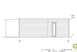 Chalet en bois CHAUMONT VSP41, 48m2, 44mm, 58mm, RE2020, habitable, facade3