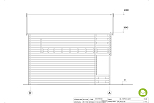 Chalet en bois habitable BIRON VSP45, 32m2, 44mm, 58mm, RE2020, prix, facade3