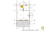 Chalet en bois habitable BIRON VSP45, 32m2, 44mm, 58mm, RE2020, prix, plan de RDC1
