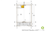 Chalet en bois habitable BIRON VSP45, 32m2, 44mm, 58mm, RE2020, prix, plan de RDC2