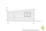 Chalet en bois VALENCE VSP46.1, 32m2, 44mm, 58mm, RE2020, prix, facade4