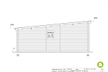 Chalet en bois habitable ROYAN VSP47.1, 34m2, 44mm, 58mm, RE2020, habitable, facade4