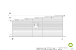 Chalet en bois habitable LARRAU VSP47, 34m2, 44mm, 58mm, RE2020, prix, facade2