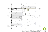 Chalet en bois habitable ORENS VSP51, 34m2, 44mm, 58mm, RE2020, prix, plan de RDC1