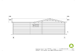 Chalet en bois habitable RENNES VSP58, 89m2, 44mm, 58mm, RE2020, habitable, facade2