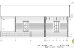 Chalet en bois habitable ALLEMONT VSP8.1, 55m2, 44mm, 58mm, RE2020, habitable, facade1
