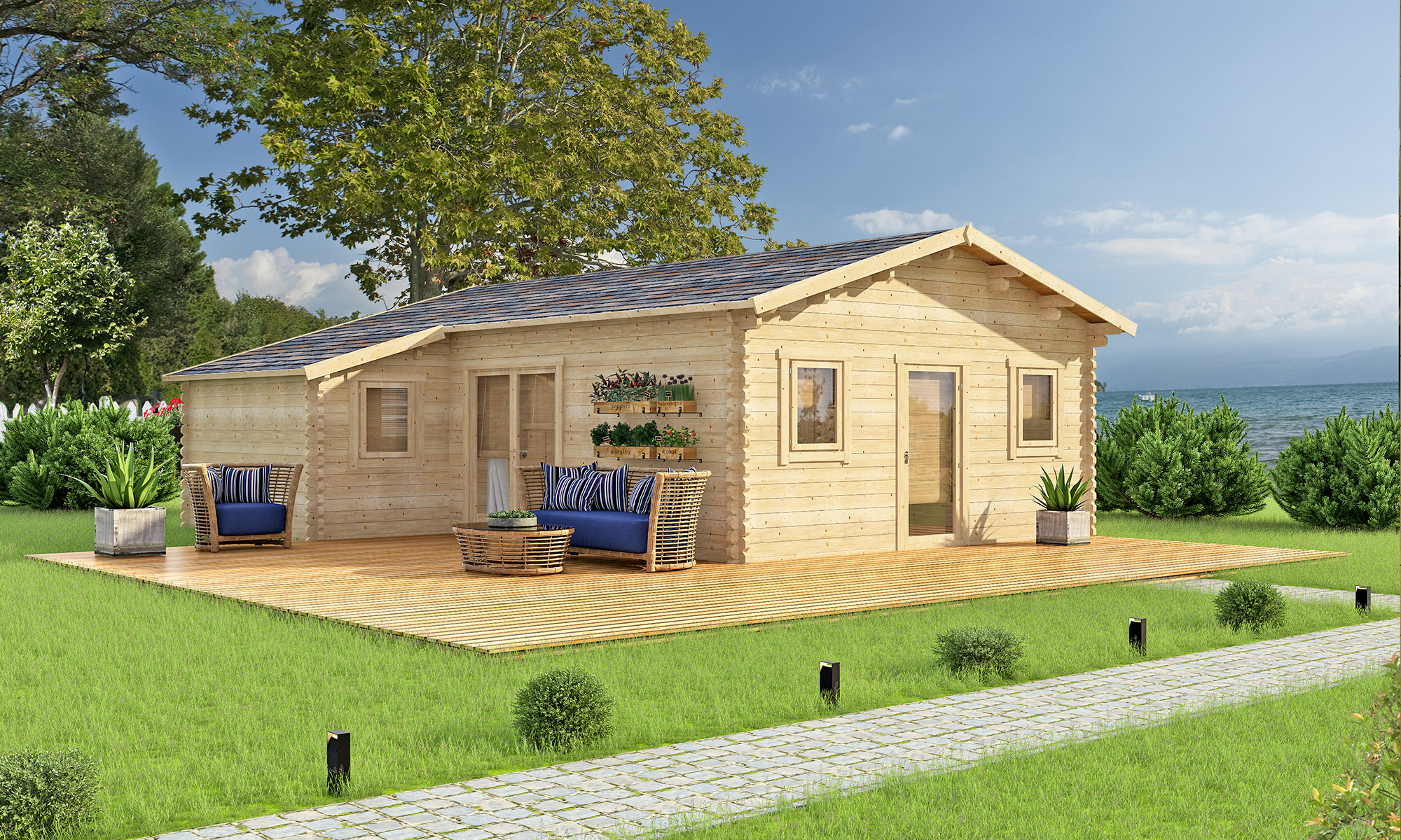 Chalets en bois habitables de 20 m² sans permis de construire